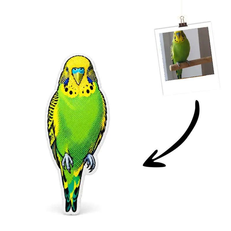 Vogelkissen Pop-Art