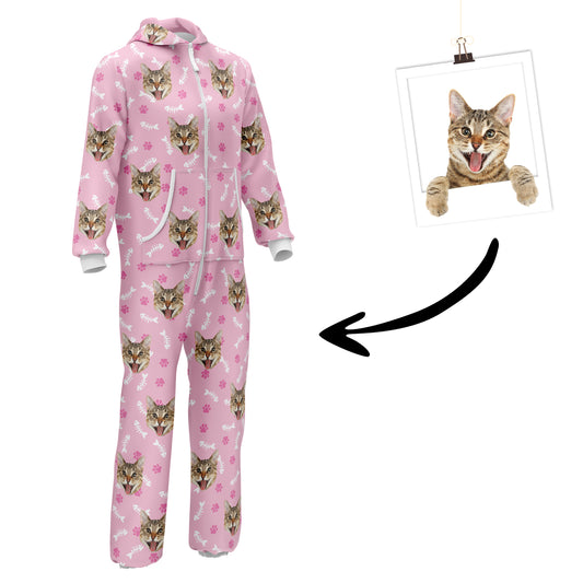 Personalisierter Katzen Onesie