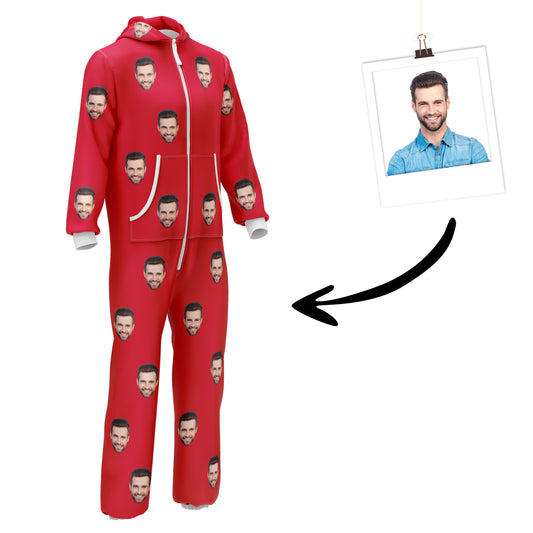 Personalisierter Gesichts Onesie