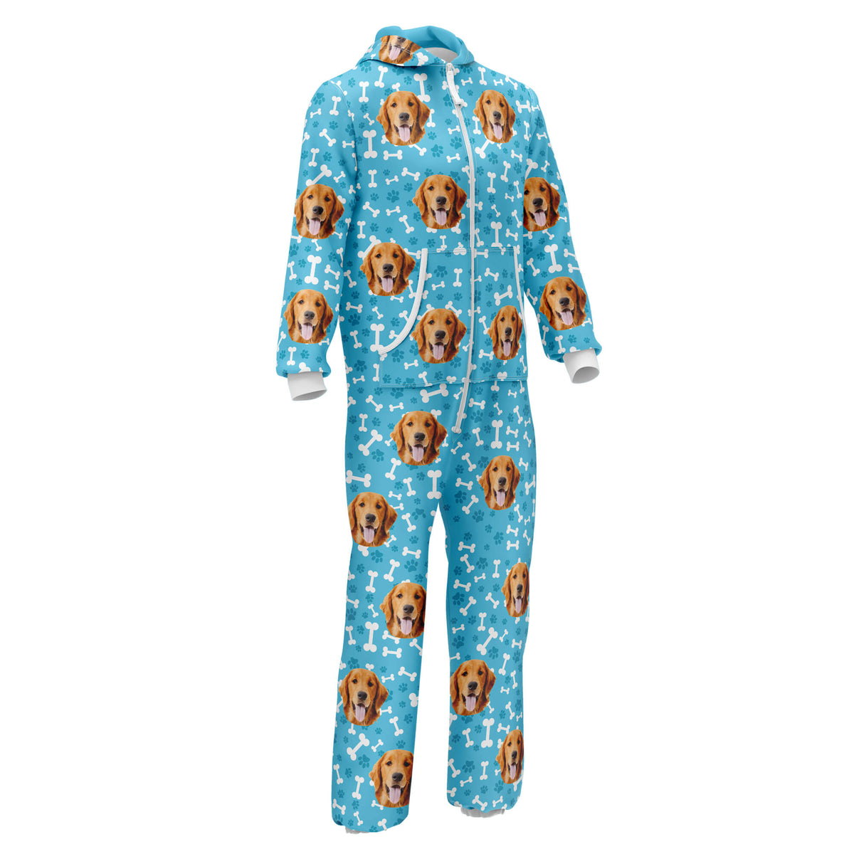 Hunde Onesie mit deinem Foto