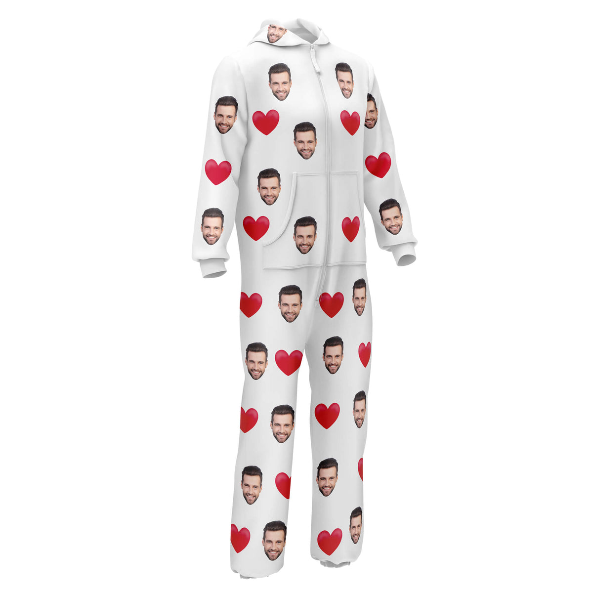 Liebes Onesie mit deinem Foto