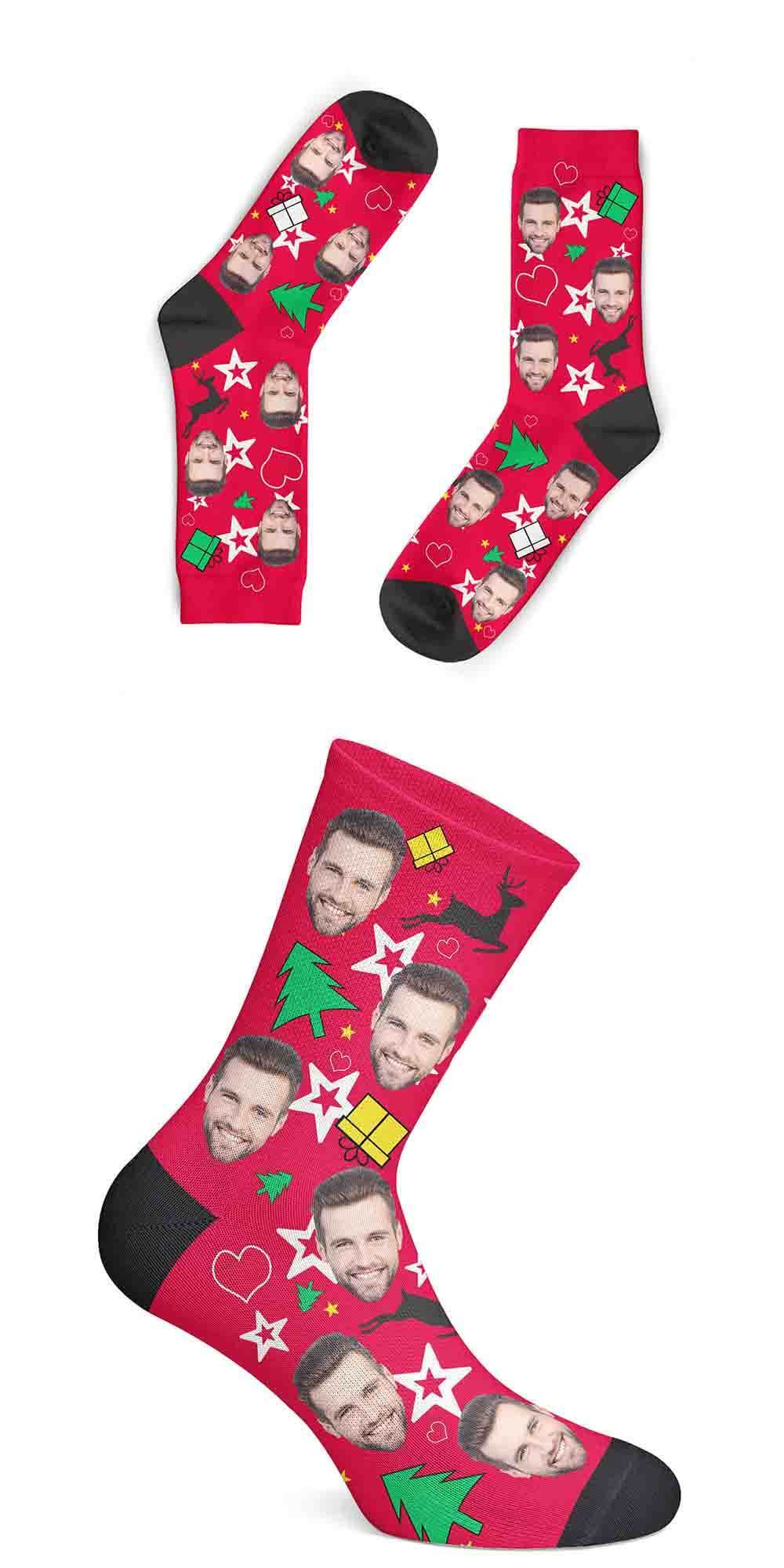 Personalisierte Weihnachtsbaumsocken