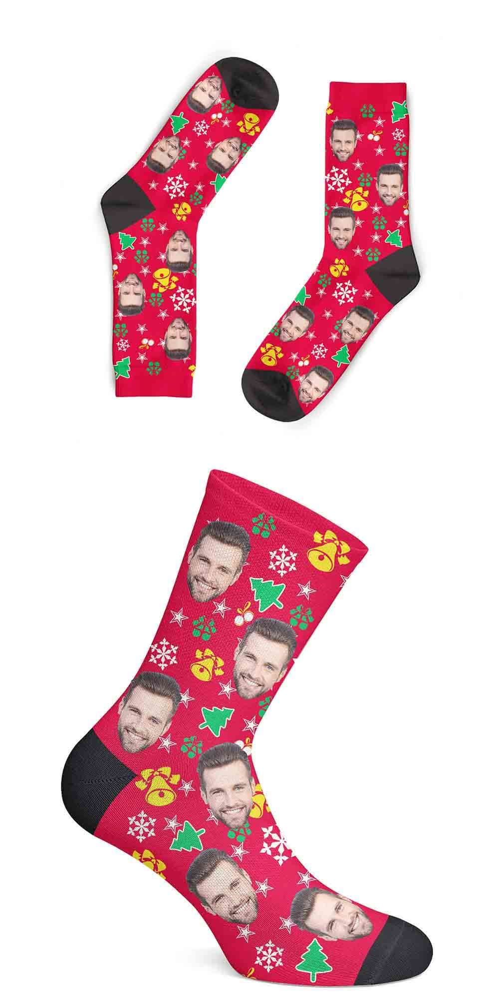 Personalisierte Weihnachtszeitsocken