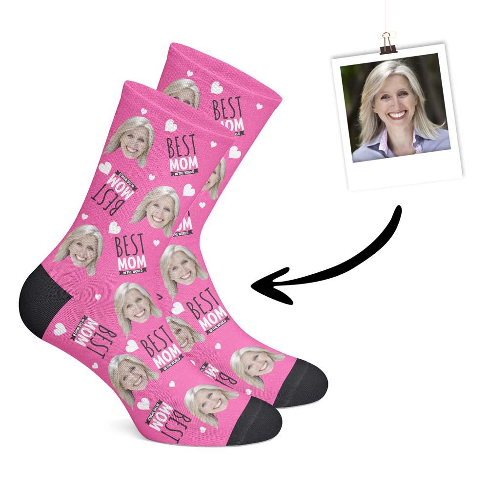 Personalisierte Mama/Mom Socken "BEST MOM"