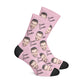 Personalisierte "BESTER BRUDER" Socken Pink