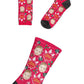 Individuelle Christmas Enkelsohn Socken - Gesicht-auf-Socken