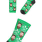 Individuelle Christmas Papa Socken - Gesicht-auf-Socken