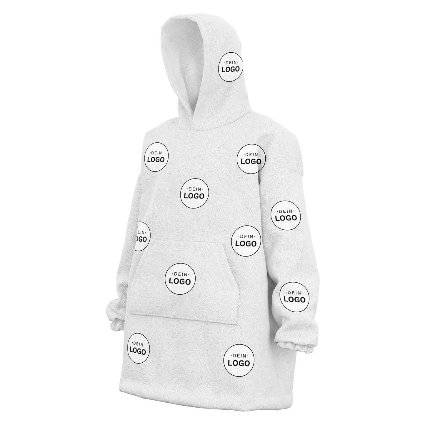 Personalisierter Logo XXL-Hoodie