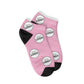 Personalisierte Logo Sneakersocken Pink