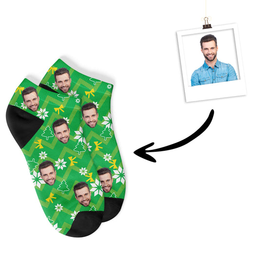 Personalisierte Nikolaus Sneakersocken