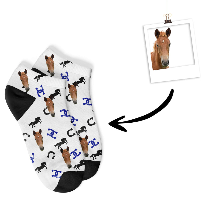 Pferde Sneakersocken