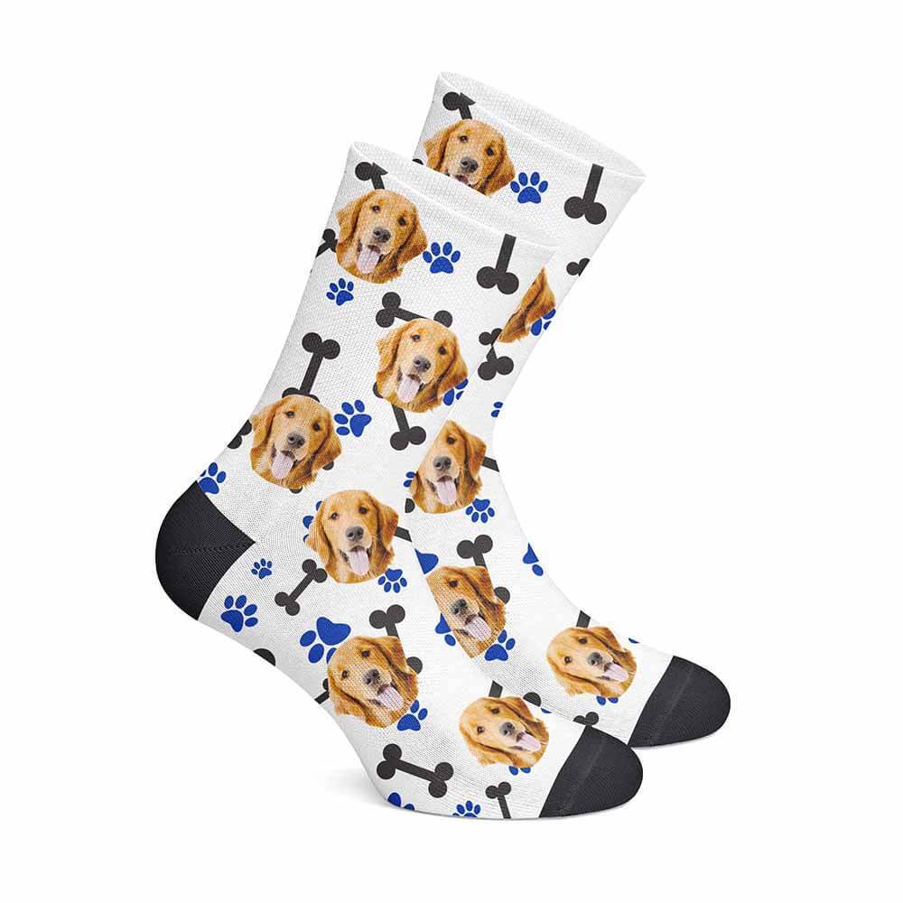 Personalisierte Hundesocken Weiß