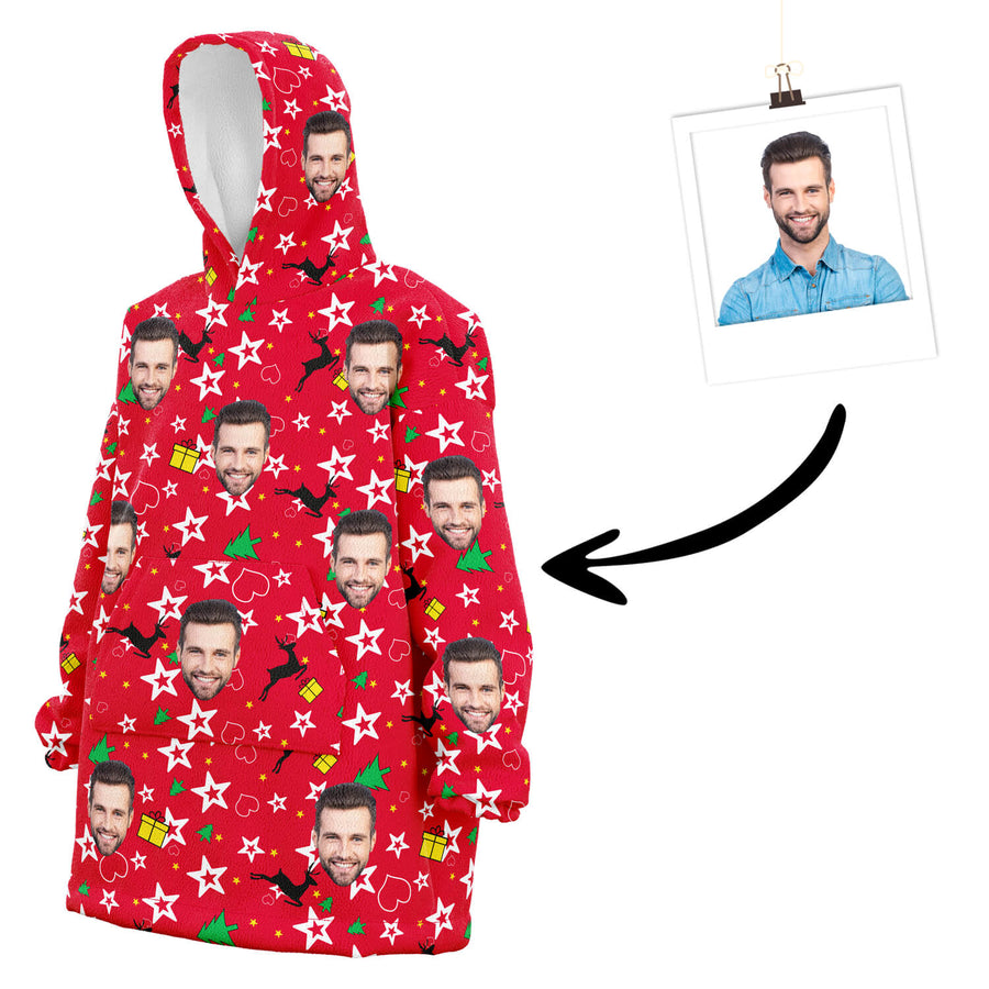 Weihnachtsbaum XXL-Hoodie