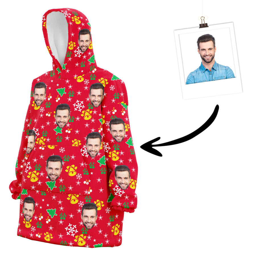 Weihnachtszeit XXL-Hoodie
