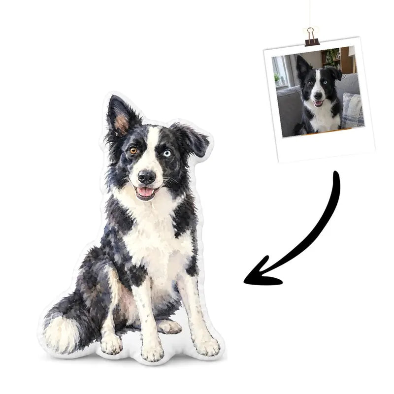 Hundekissen Aquarell