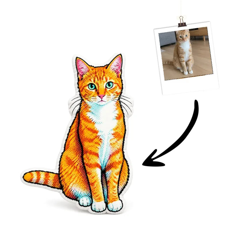 Katzenkissen Pop-Art
