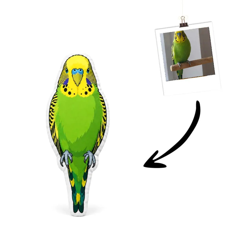 Vogelkissen Comic